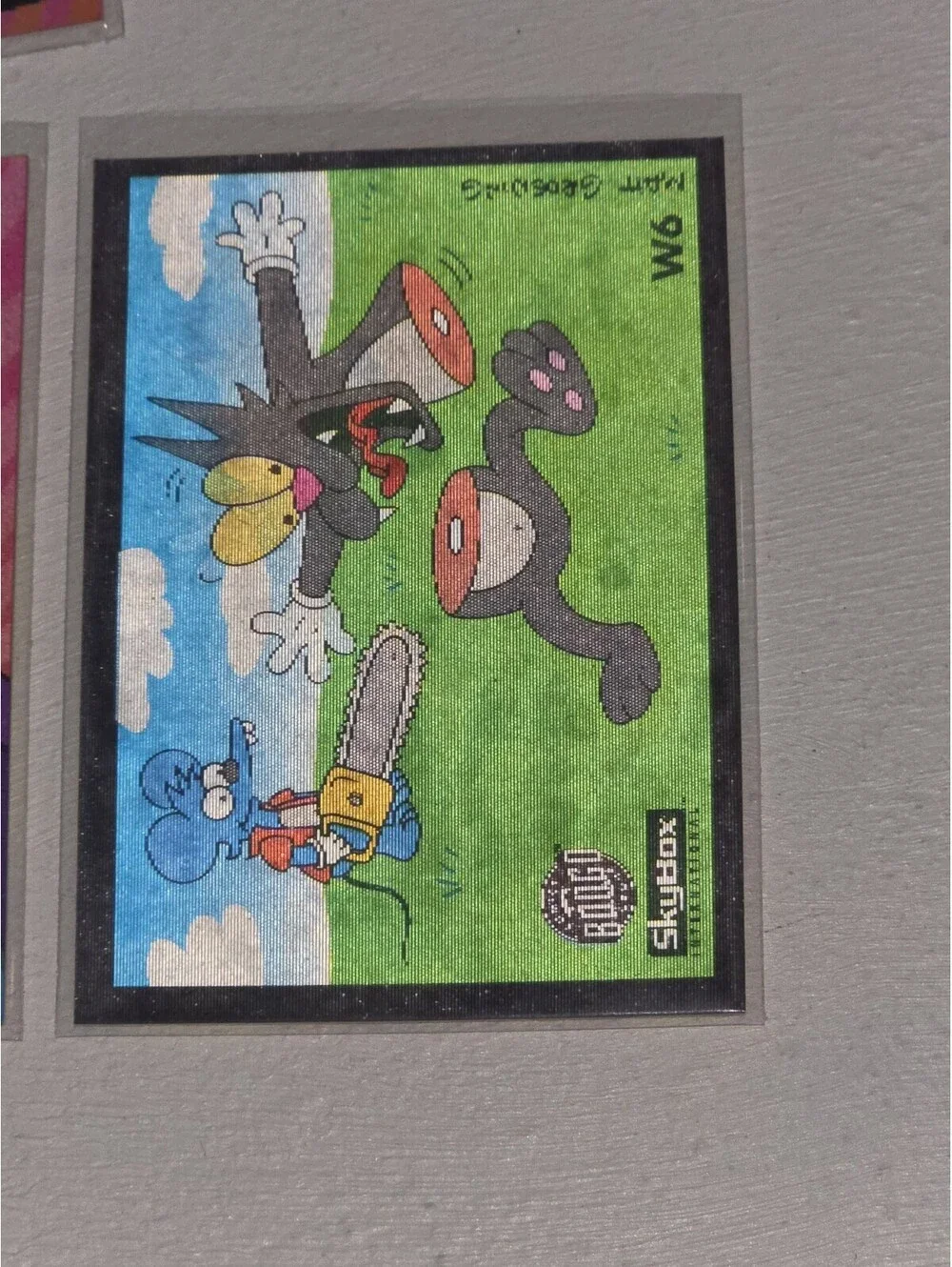 Simpsons Series 2 Wiggle Card Puzzle Near Set Lenticular SkyBox 1994 6 Card Lot